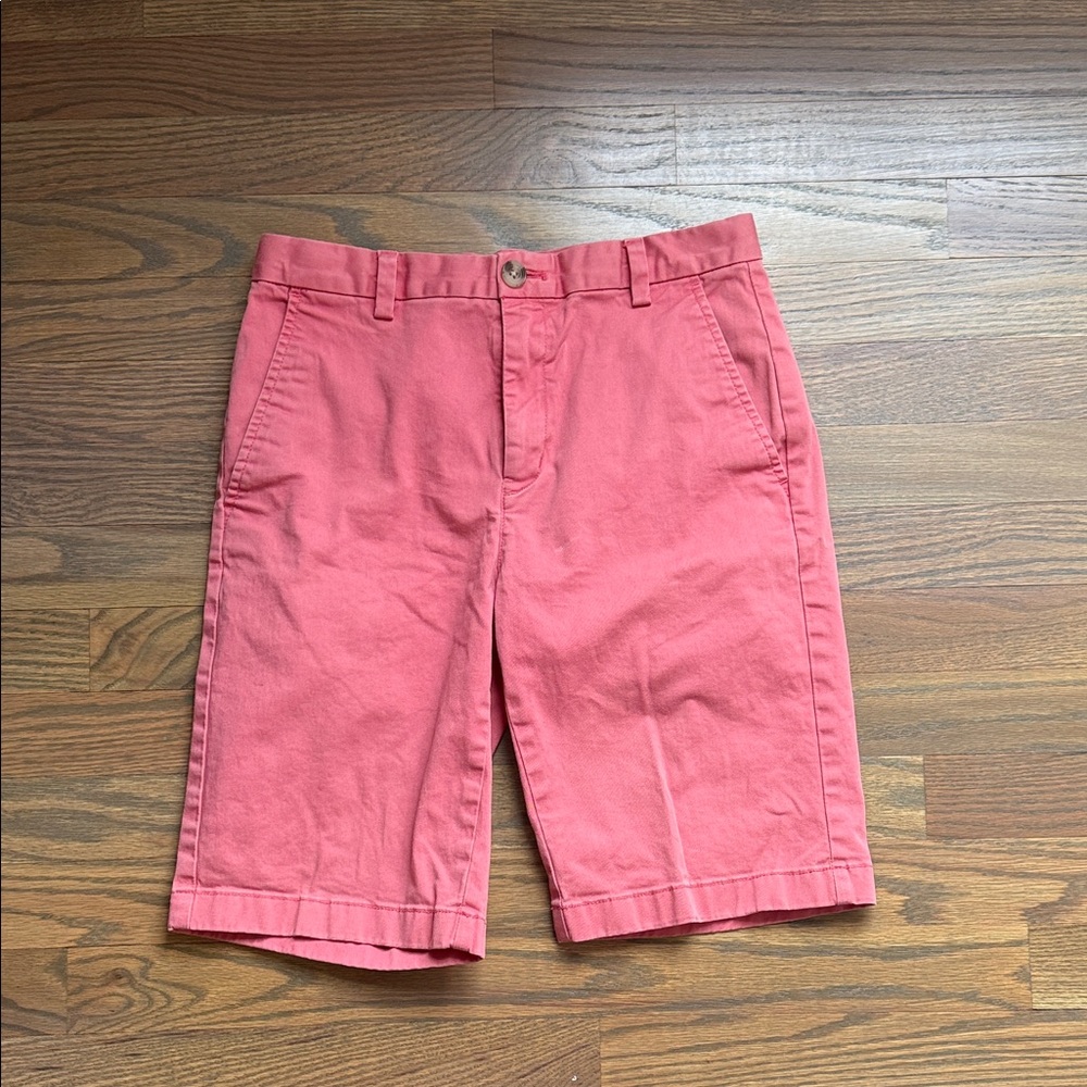 Vineyard Vines Pink Flat Front Shorts